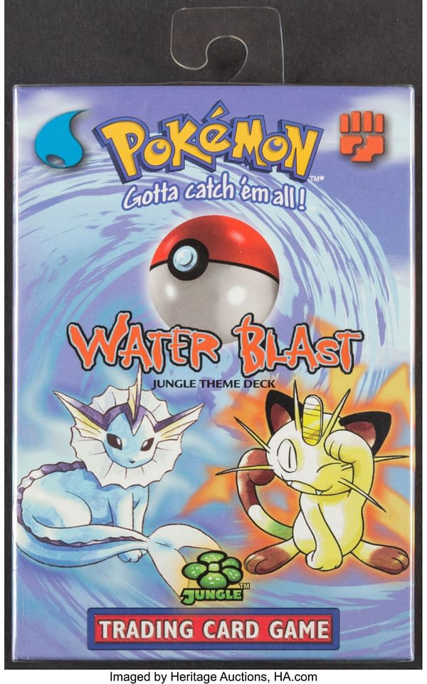 Water Blast Theme Deck from Jungle Pokémon card set